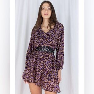 Que Guapa Leopard Dress